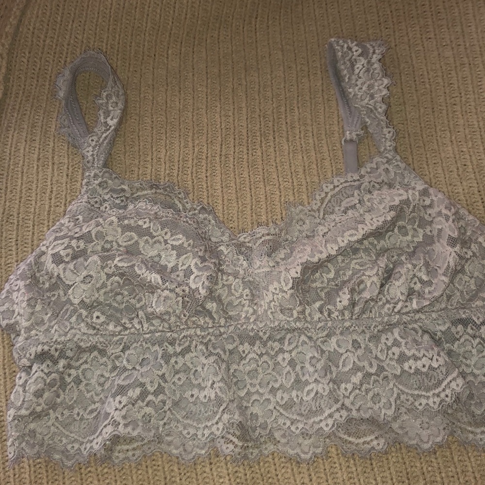 Aerie Grey bralette